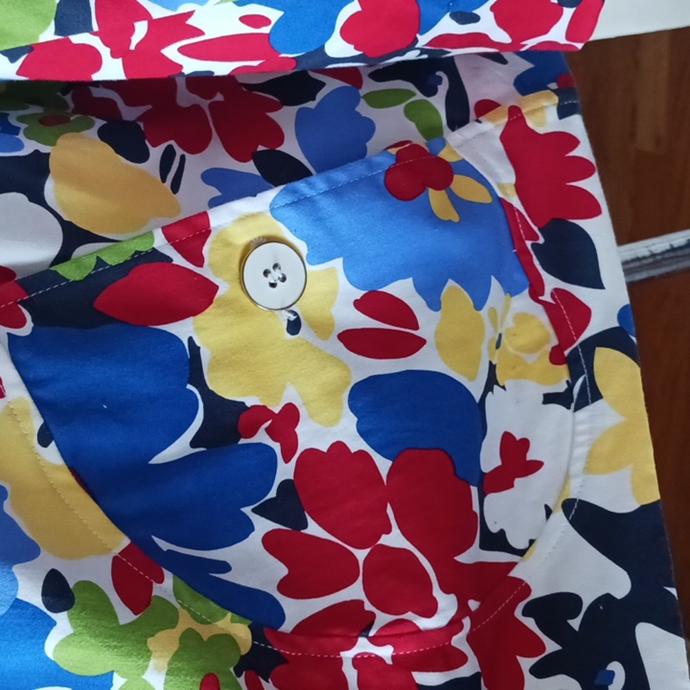 Patchington Jacket Outerwear Floral Collared Long… - image 7